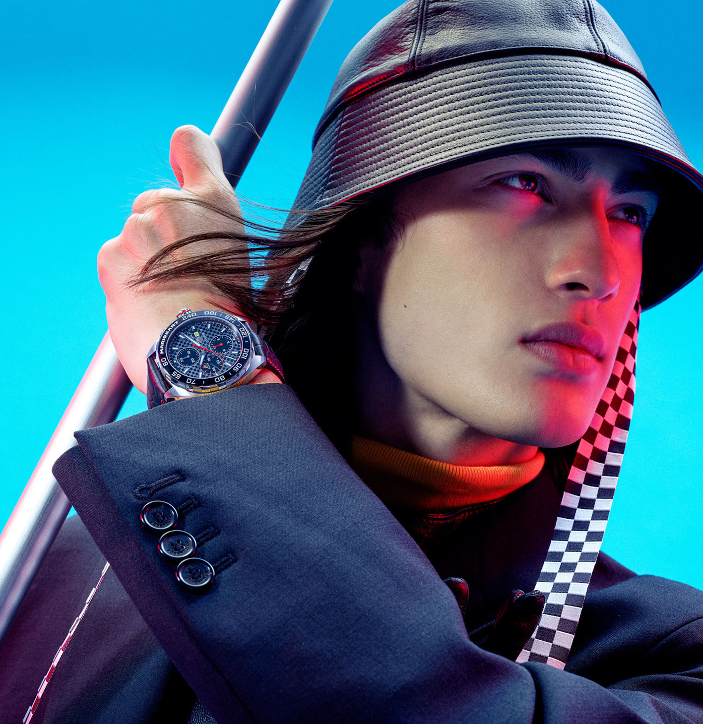 GQ Japan  –  TAG Heuer  KEN YOSHIMURA HAIR